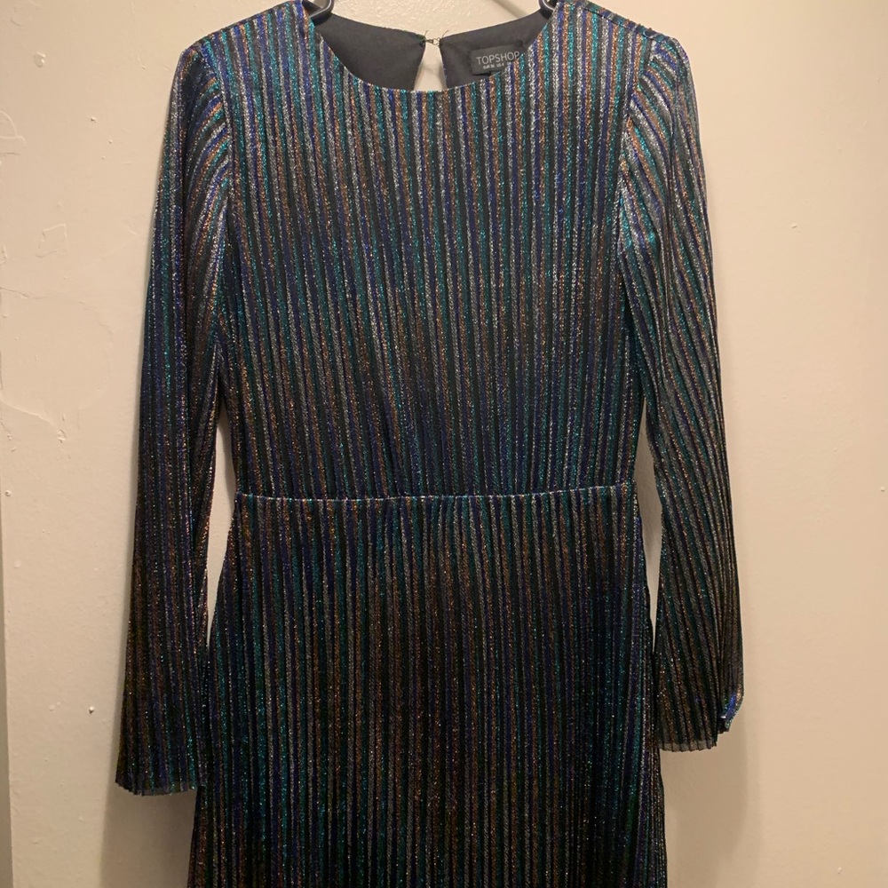 Top Shop- multicolored mini party dress
